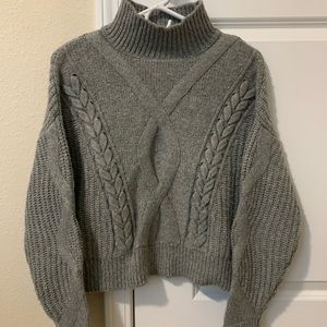 Thick Cable Knit Sweater